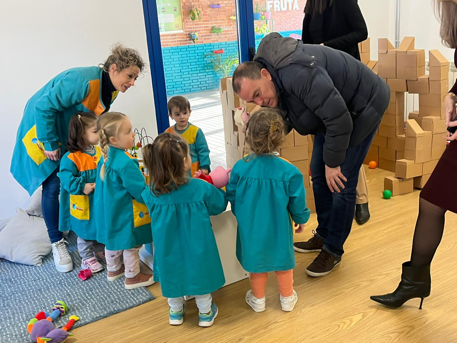 El Presidente De La Diputaci N De Zamora Visita En El Colegio Trilema